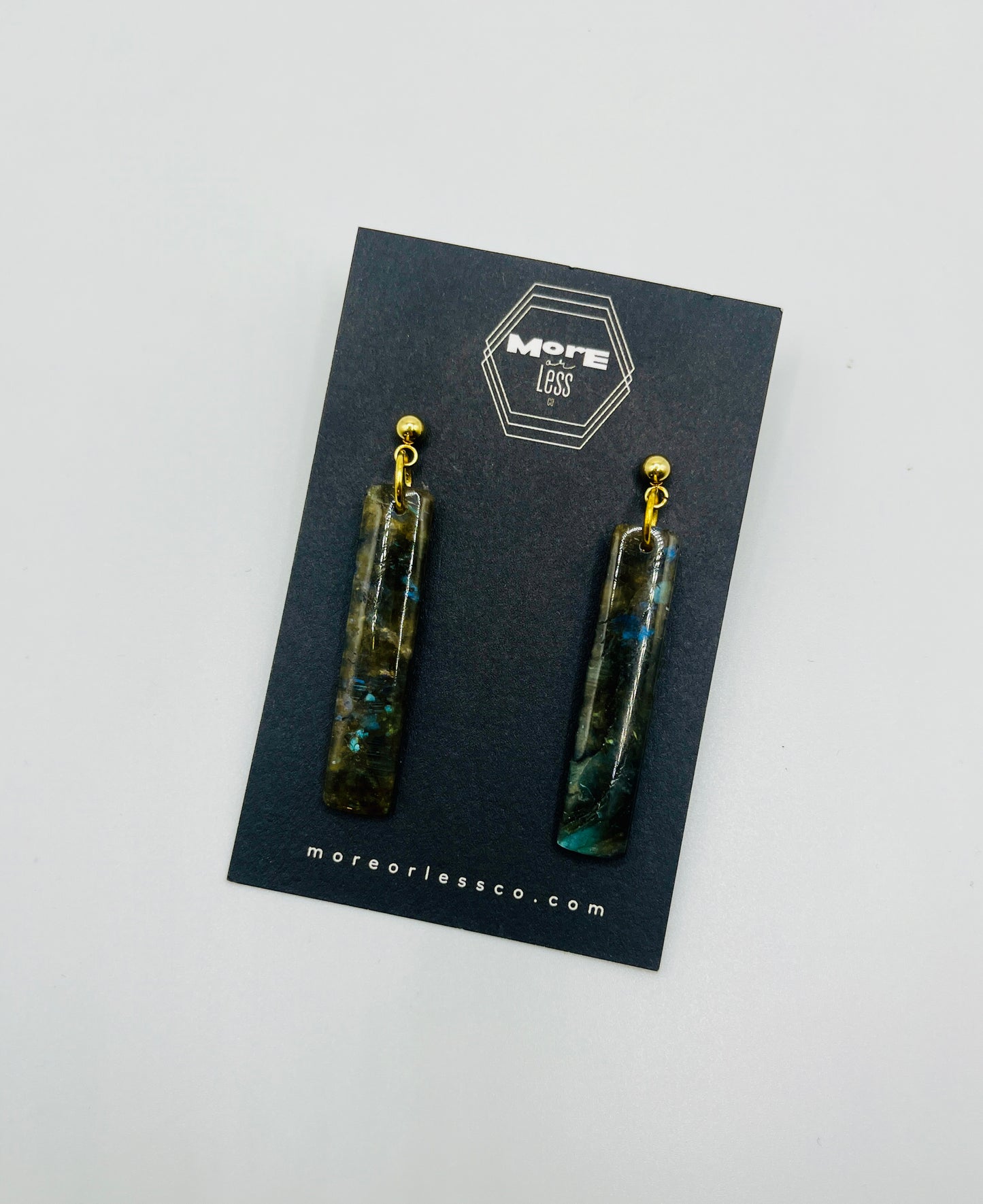 Labradorite Earrings