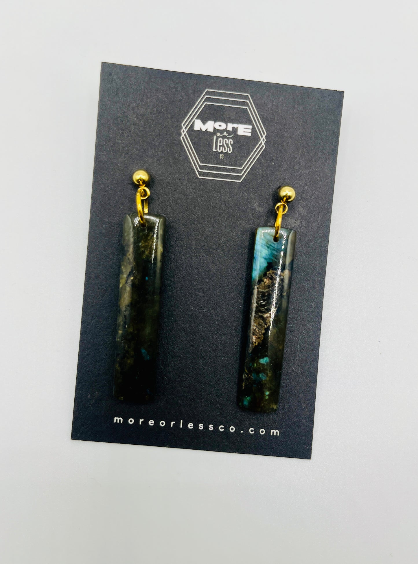Labradorite Earrings