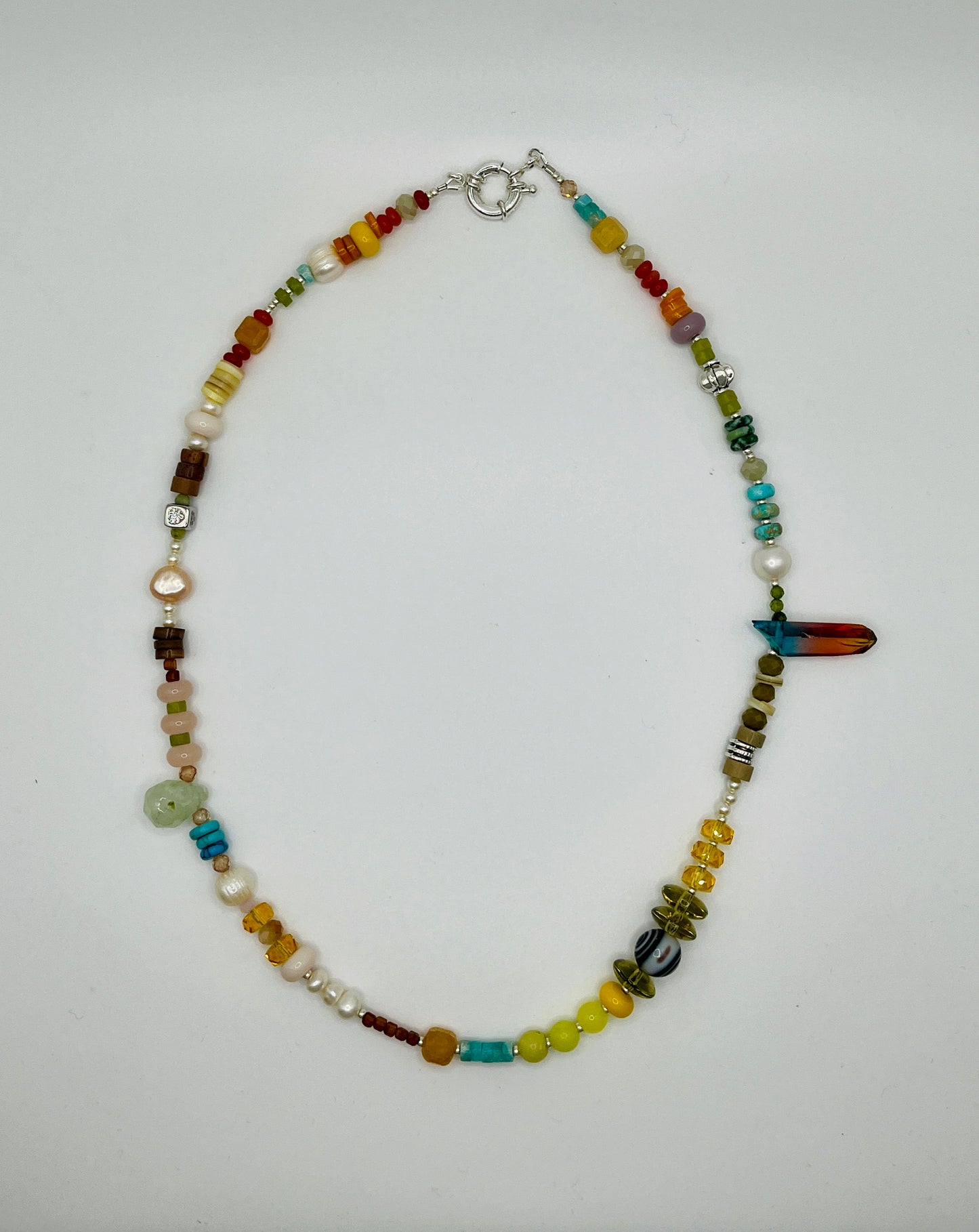 Mixed Gemstone Strand