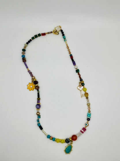 Mixed Gemstone Strand