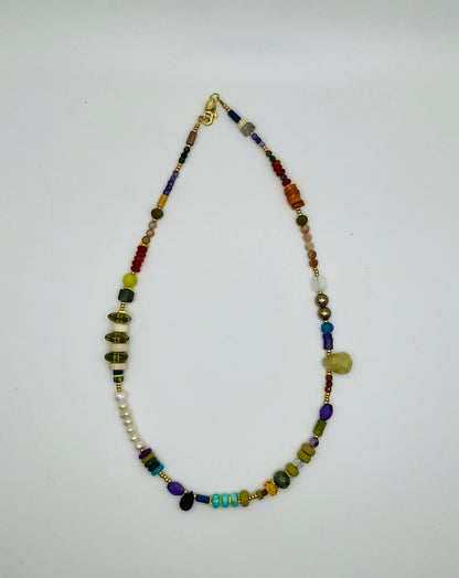 Mixed Gemstone Strand